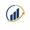 Vermogensplanung Financial Planning Logo In Blue